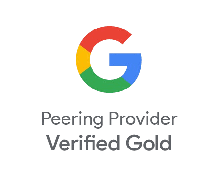 Google Verified Peering Provider Gold