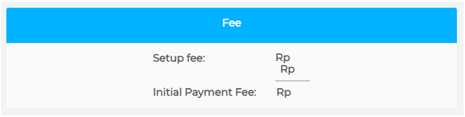 dashboard aws dx summary fee