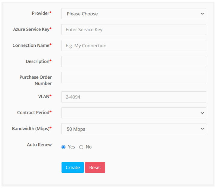 dashboard create aws dx